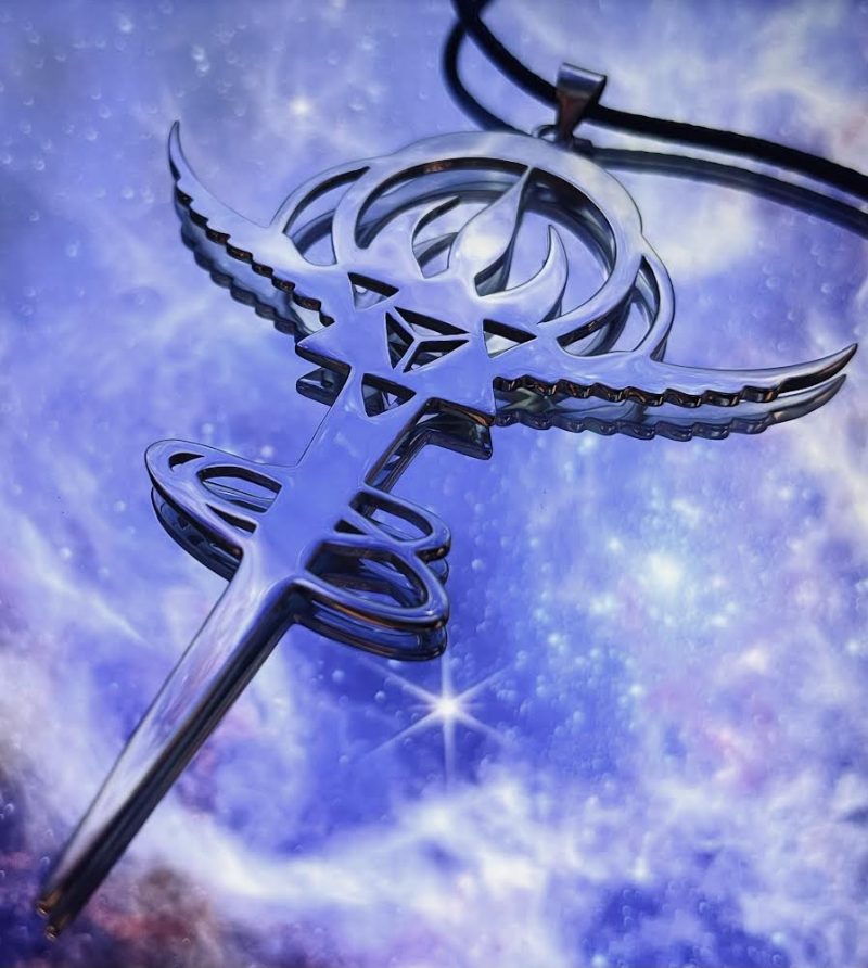 Sterling Silver Interstellar Pendant 100mm – FREE GIFT (With $1500 Purchase)
